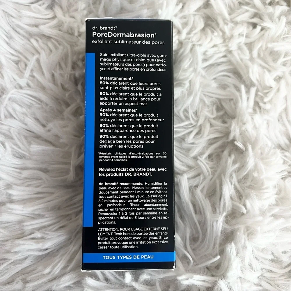 Dr. Brandt PoreDermabrasion Pore Perfecting Exfoliator NIB